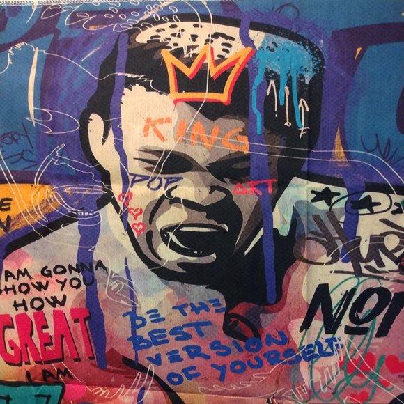 Pop Art Muhammad Ali Victory Tapestry Brand New - Picture 4 of 4